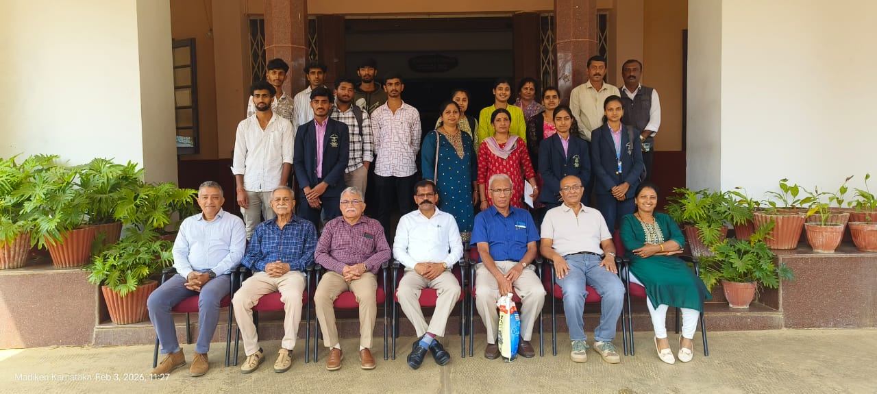 Scholarship distribution at FMC COLLEGE, Madikeri, ON 03/02/2026